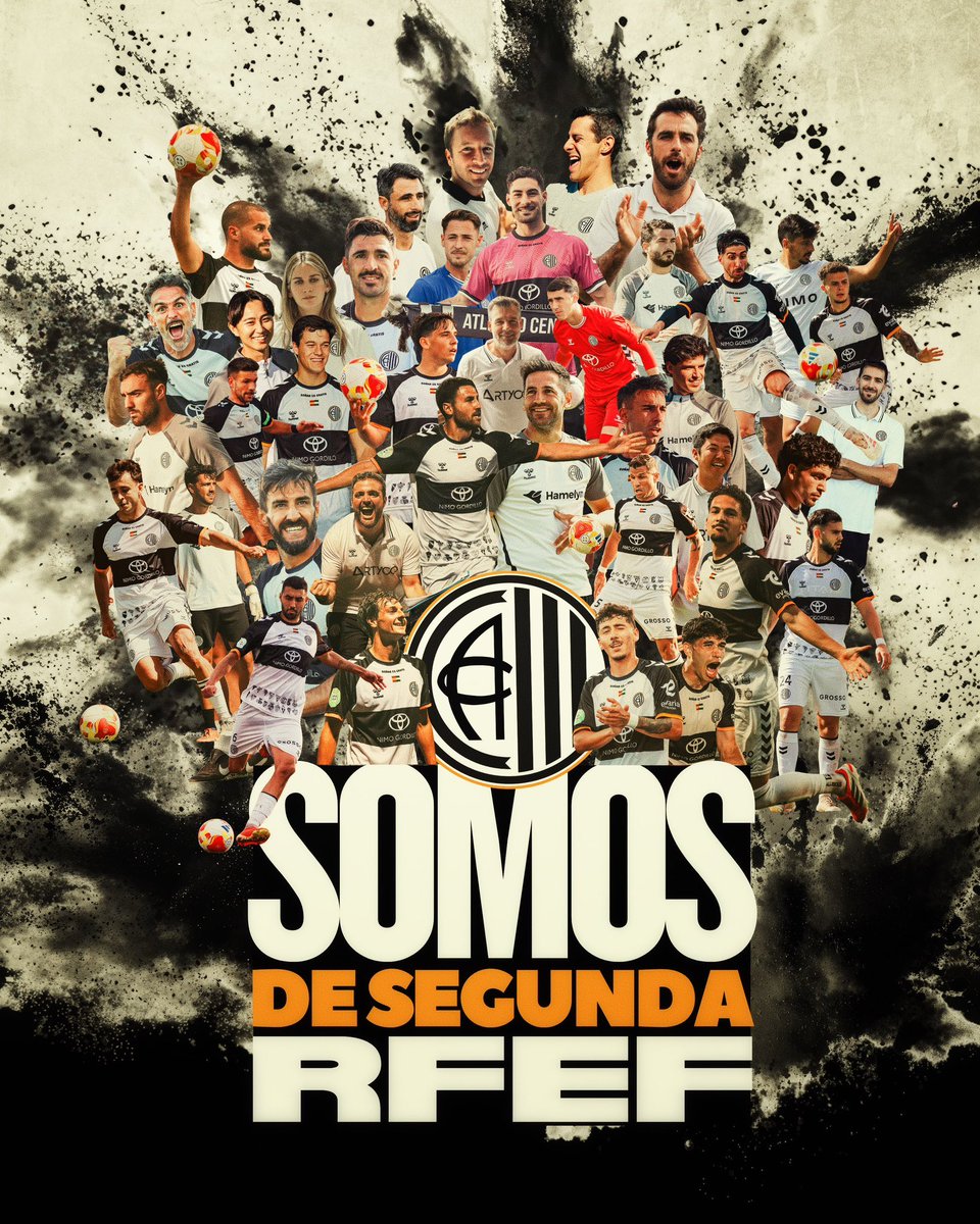 antoniomunozsev's tweet photo. Sevilla disfruta con su tercer equipo de fútbol. El @ClubAtlCentral continúa con su marcha de ascensos y ya está en Segunda RFEF. Tiene mucho mérito este club que nació hace sólo ocho años. Enhorabuena! https://t.co/ktxXZdlHF4