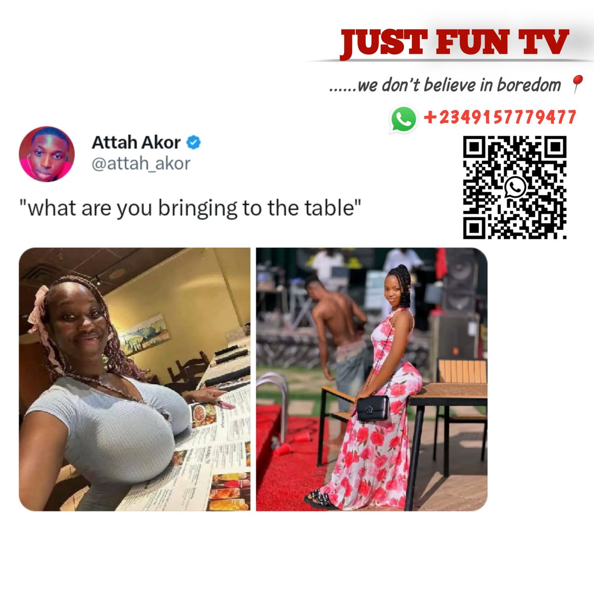 justfuntv_'s tweet photo. Funny meme threads ✨🔥

1. Gbewa🤲🙂‍↔️🙂‍↔️ https://t.co/TS2dsubRHp