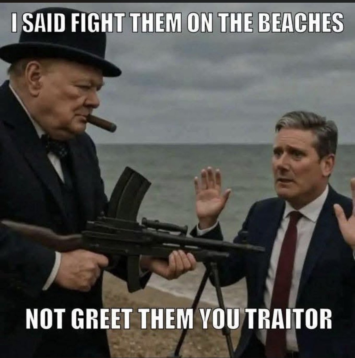 ChrisBr03460427's tweet photo. @Telegraph Shore up???
That's rich!!
Now Starmer is worried about shores?? https://t.co/oPQh9tNF8w