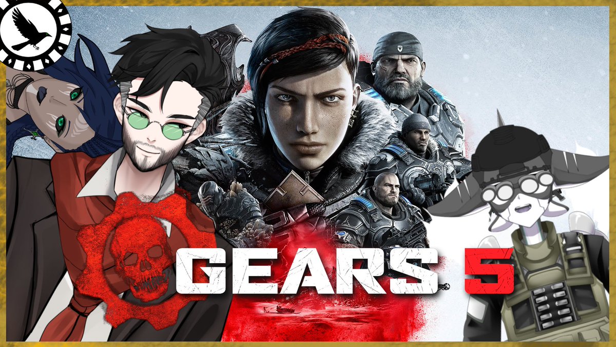 GarrettStrange_'s tweet photo. "Back in your hole Grub!"
-
We are LIVE as #BottomBoySummer continues with #Gears5 Horde mode, joined by @GasPoweredOrca and @Corva_Nox, we're making a last stand.
Join the Crows: https://t.co/Bpmye1sOyI
#Vtuber #VtuberEN #VSky #VTLive #MaleVtuber #GearsofWar #BlameGarrett https://t.co/4pIOJVxzl8
