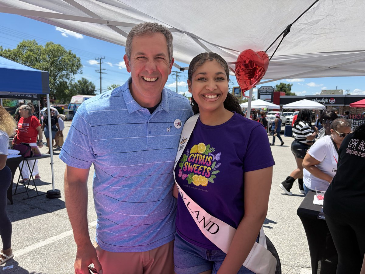 JohnnyOJr's tweet photo. Honored to join the Delta Sigma Theta Sorority’s Annual Juneteenth Celebration in Randallstown today— a time to reflect on our history, celebrate freedom, and recommit ourselves to the ongoing work of building a more just future. 

Thx to all who helped make this event a success! https://t.co/22hzm30zOM
