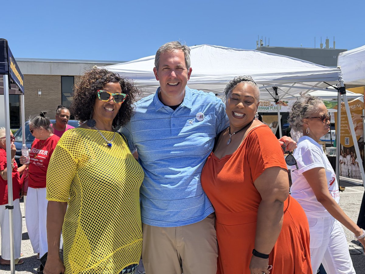 JohnnyOJr's tweet photo. Honored to join the Delta Sigma Theta Sorority’s Annual Juneteenth Celebration in Randallstown today— a time to reflect on our history, celebrate freedom, and recommit ourselves to the ongoing work of building a more just future. 

Thx to all who helped make this event a success! https://t.co/22hzm30zOM
