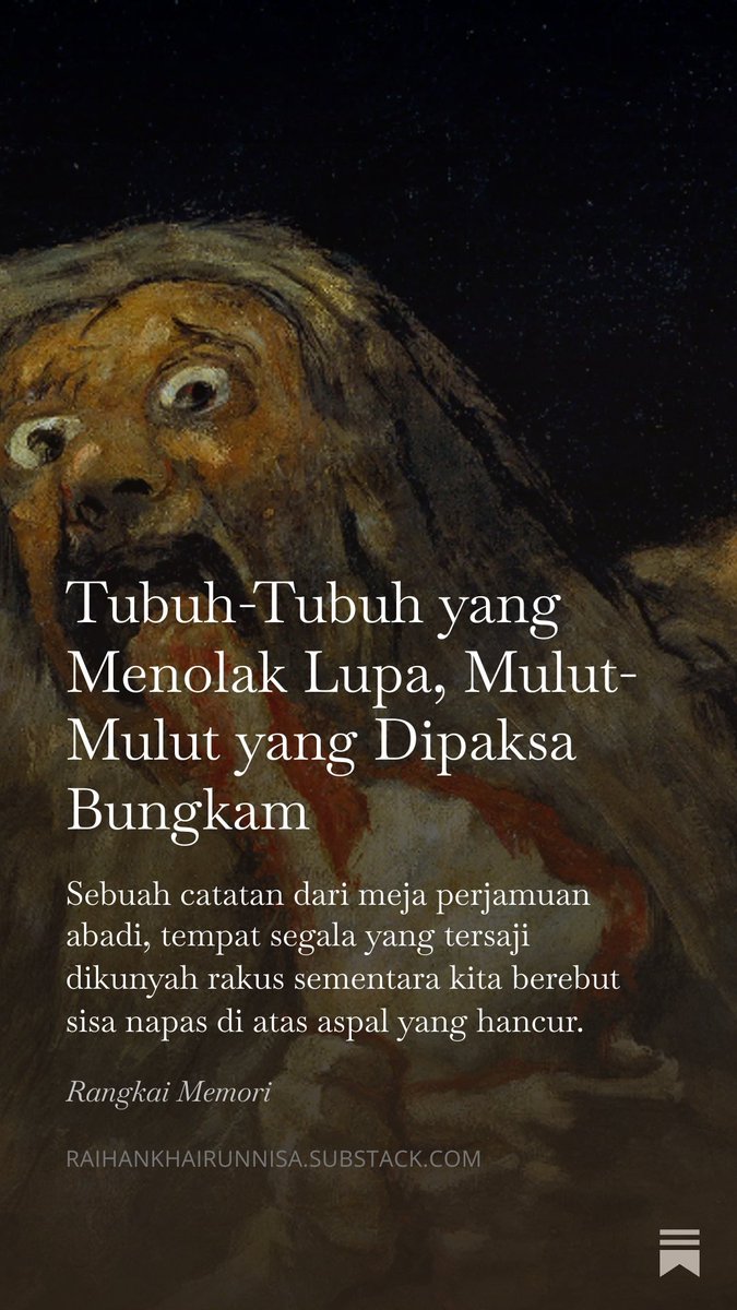 Runnilune's tweet photo. Halo, aku Runni. Belakangan ini lagi banyak menulis karena aku sadar kalau aku memang suka banget yapping tentang banyak hal. Daripada semua pikiran random itu cuma jadi chat panjang ke teman, sekalian aku kasih rumah lewat tulisan. :)

https://t.co/pH0hYnElHr https://t.co/n4KTNdh9lr