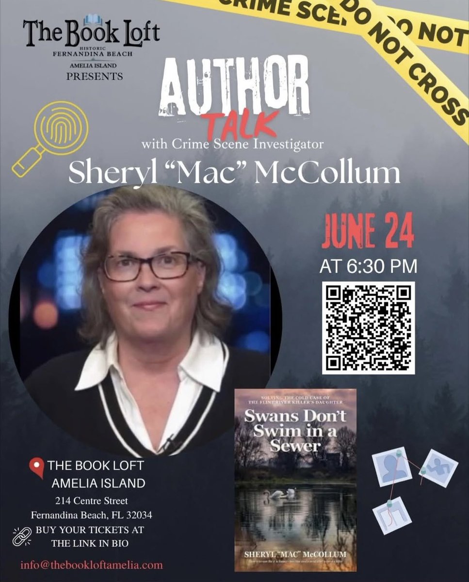 zone7squad's tweet photo. Fernandina Beach Friends see y’all Wednesday Night!  #BookSigning #nonfictionbooks #ColdCase #SerialKillers https://t.co/FhAuKqQgdX