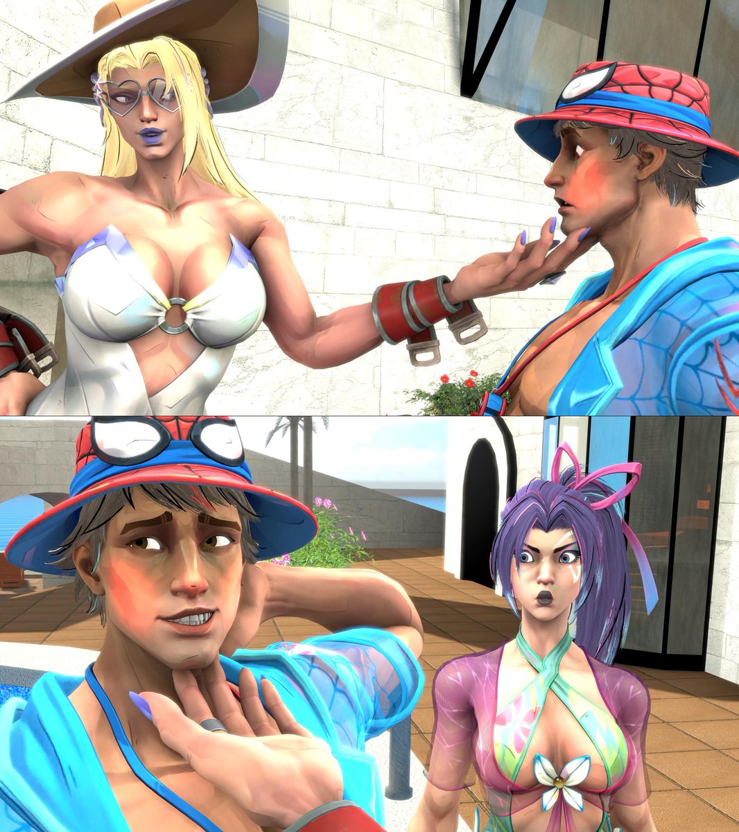 EggheadCobra's tweet photo. She just met him and is already jealous.
#MarvelRivals #spidersai #diamondweb #spiderman #psylocke #emmafrost #xmen #sfm #sourcefilmmaker #3d #fanart #comic https://t.co/HX8C9ZoVZS