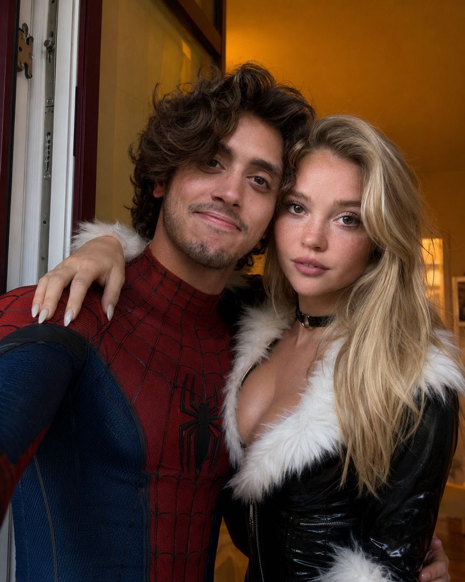 CharlieLvngstne's tweet photo. 🕷️ &amp; 🐈‍⬛ https://t.co/9yqUsgYuQ3
