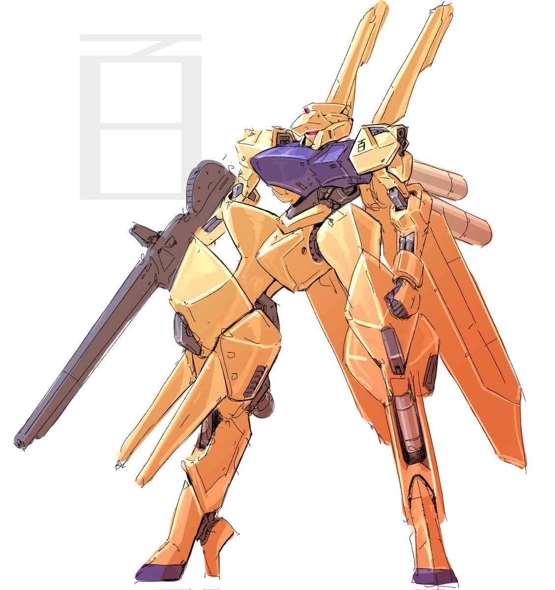 Nissetasss's tweet photo. HYAKU SHIKI
百式

#Ζガンダム https://t.co/tE6yFlfpn5