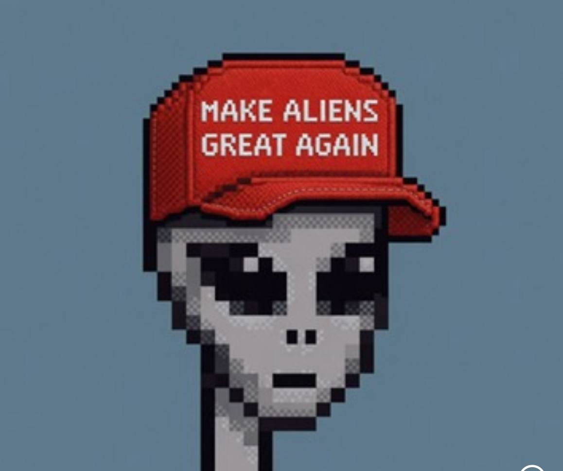 TrytonVoss's tweet photo. @GAMEOVERFOREVIL @Olivertree Join the telegram and build some fat bags before billions! #MAGA
https://t.co/HXLCwXMvzR
@MAGA_Aliens https://t.co/GmMufYKhpQ