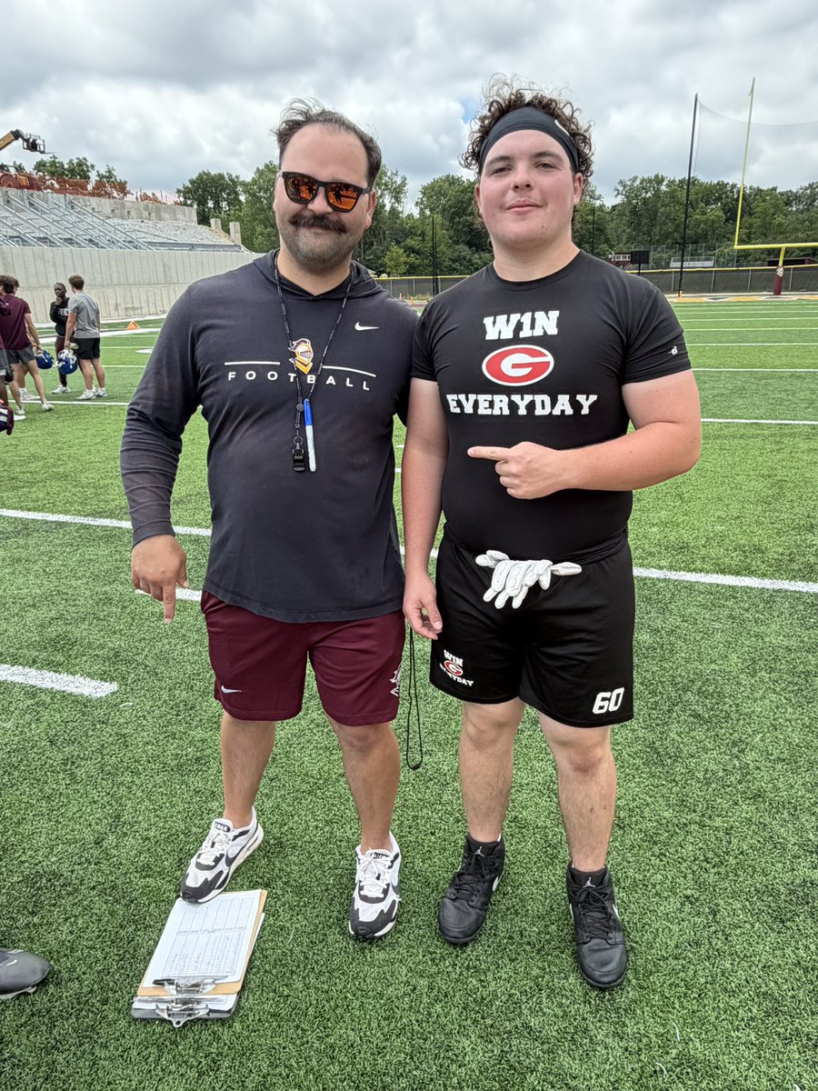 toniov1223's tweet photo. Had a great time today at Calvin University football camp!! I got coached up and competed and I can’t wait to be back in the near future!!! 
@Coach_Searcy @coachking93 @CoachBarker_ @CoachRob_75 @coachdrewvaz @CoachBenDixon @CoachFemali @CoachTrentFigg https://t.co/SIkuoCNIQW