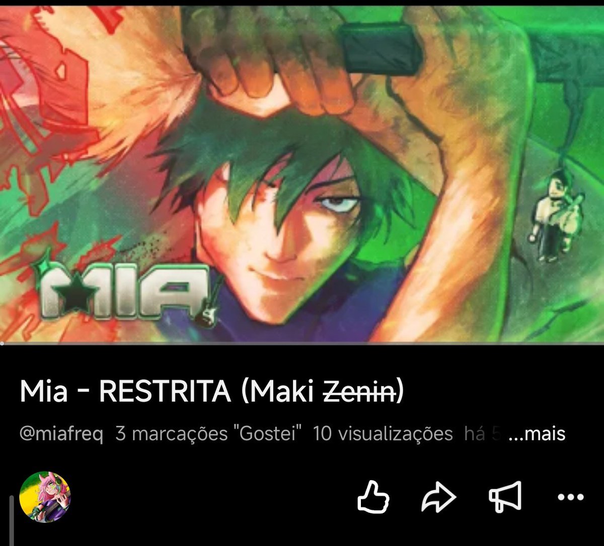 miafreq's tweet photo. "RESTRITA" acabou de sair! Muito obrigado a todos que ouviram. 🩷
Eu tenho um sentimento meio ruim com essa música, pra ser bem sincero... mas tá ai, né? Ela é boa, e eu espero que vocês gostem. 
https://t.co/boeWqXWbP8 https://t.co/szooBbPMIt