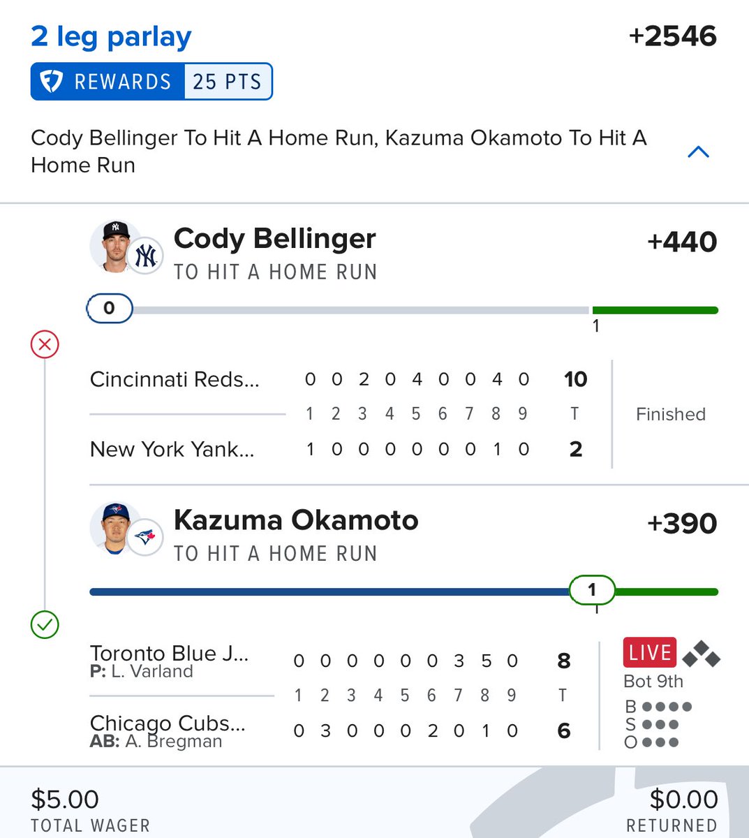 roytugg's tweet photo. @BlazinHotBets $RoyTugg1 right here boss bellinger sold me https://t.co/TglG0Rig93