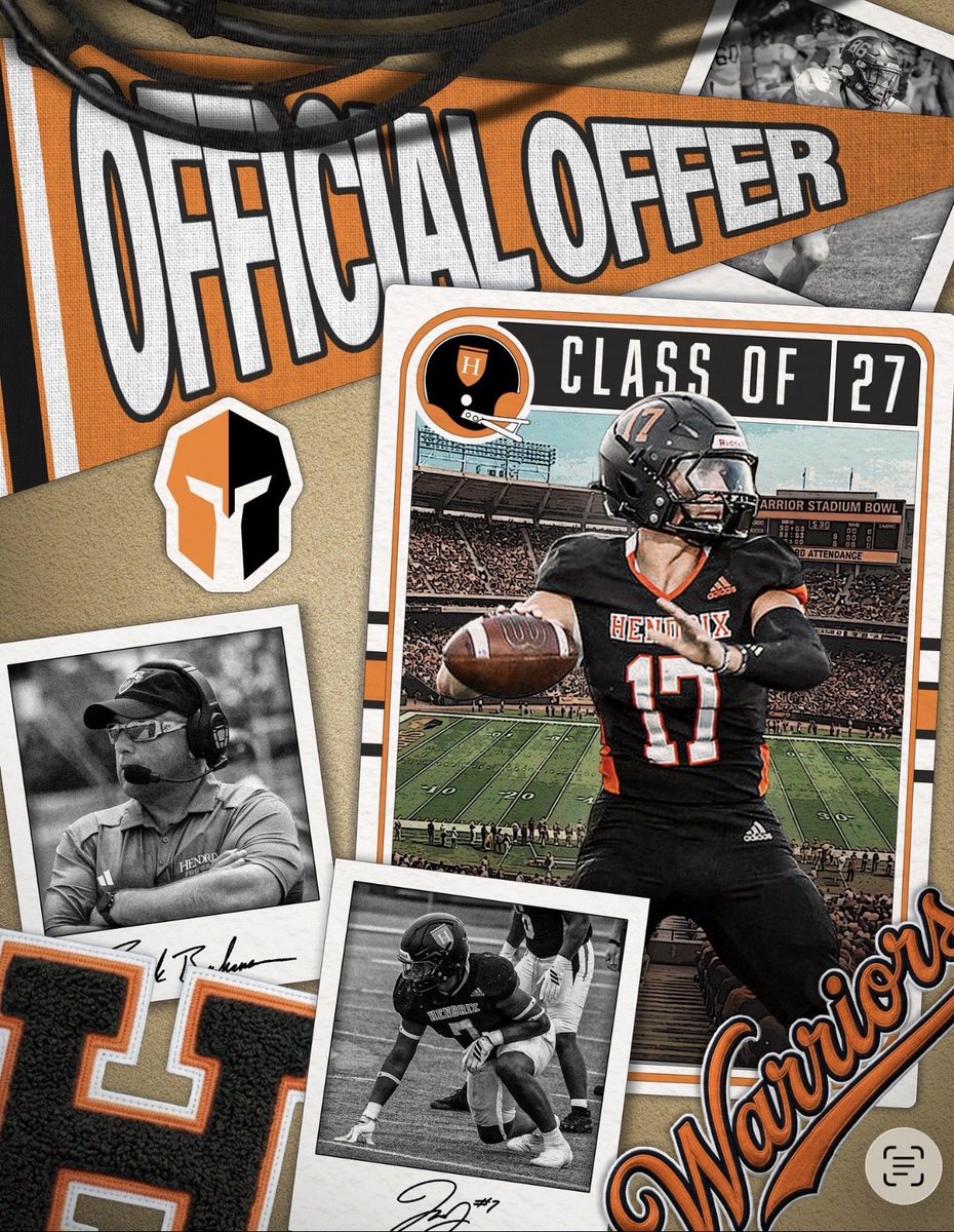 DeandreDoles's tweet photo. After a wonderful visit I am BLESSED to receive an offer from @HendrixFootball go warriors!
@Coach_JDarby 
@DaveKennedy16 https://t.co/EVHqvzQxV1