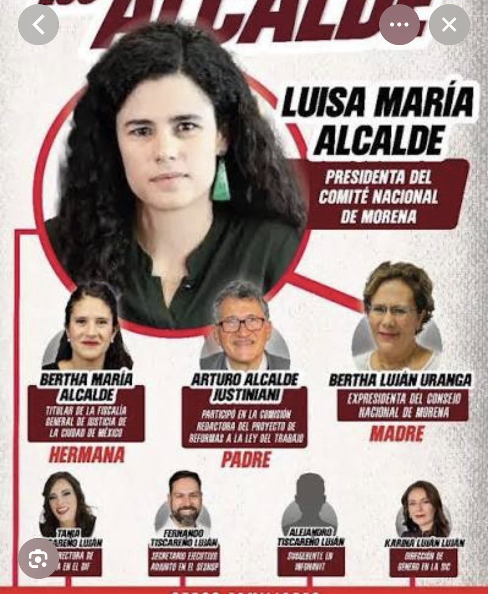 PhiSharma's tweet photo. @MarceMarcianita @AlcaldiaAO @BerthaAlcalde Tenía que ser la NARCO CORRUPTA INEPTA @BerthaAlcalde igual que su hermana @LuisaAlcalde de INEPTAS y CORRUPTAS https://t.co/zsJoUo2wCW