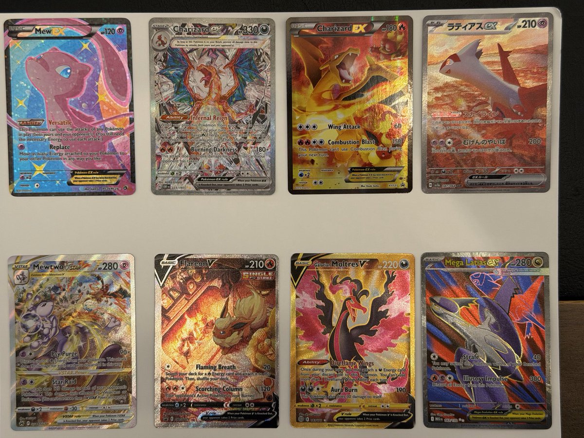 ZacJ3's tweet photo. For sale!

Prices all under TCG Player! Comment if you're interested in a card. I'm happy to take more pictures. Make an offer. Let's make a deal!

$4 BMWT, $1 PWE or free ship over $100 https://t.co/SyP03w1h1I