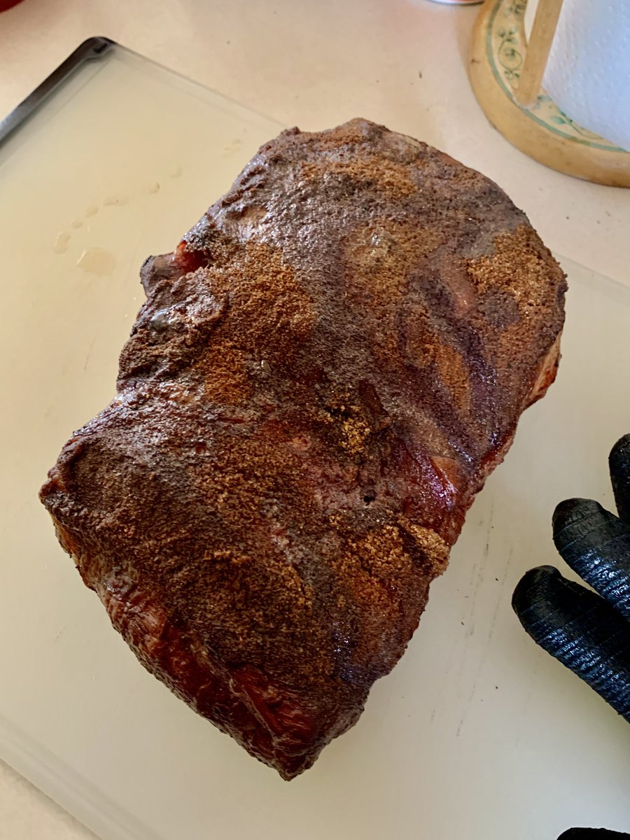 Darth_Splotch's tweet photo. Used my @TraegerGrills smoker today for pulled pork and smoked meatloaf #traeger #bbq https://t.co/sXC2pXreVQ