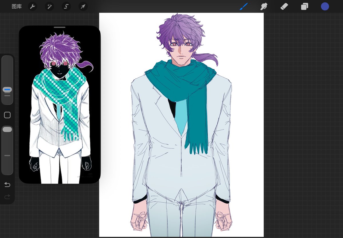 lillyfox127's tweet photo. invert colors #soushin https://t.co/DcMuQqecEu