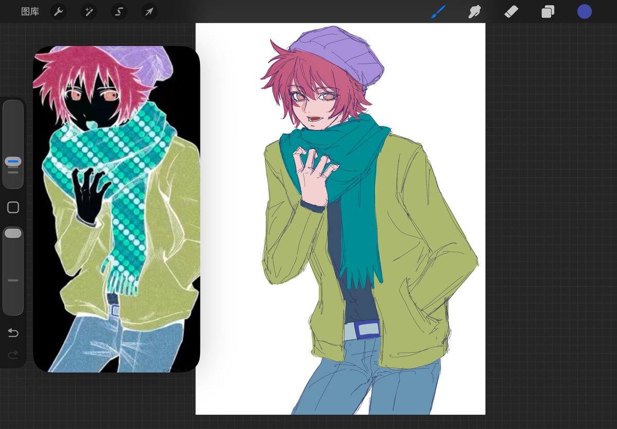 lillyfox127's tweet photo. invert colors #soushin https://t.co/DcMuQqecEu