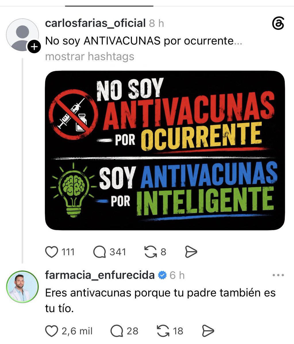 Farmaenfurecida's tweet photo. Otro cliente satisfecho: https://t.co/RKxyefluxF
