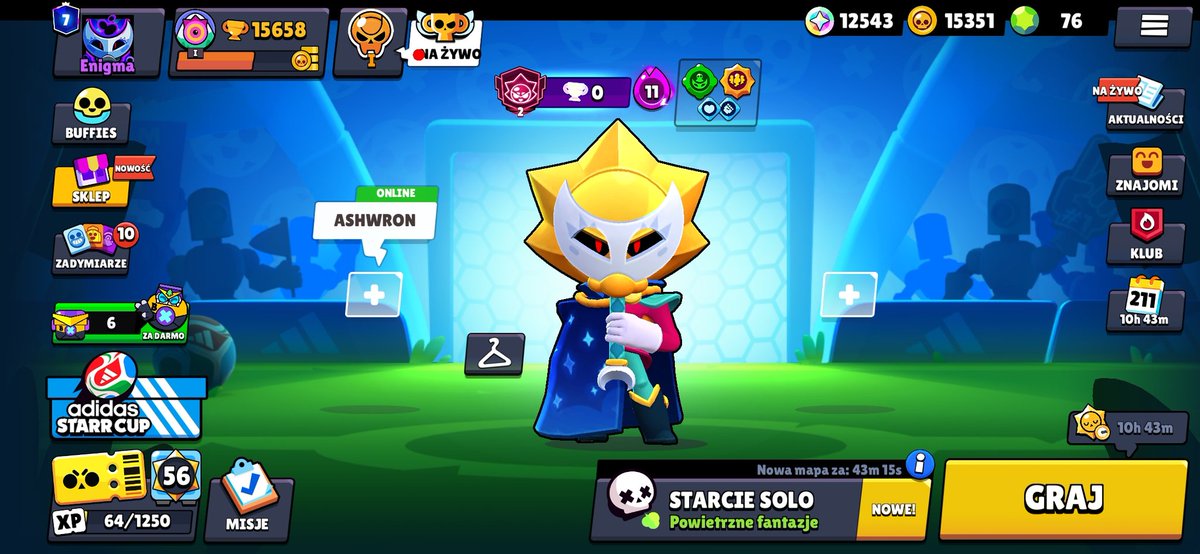 Enigma2246's tweet photo. Dobra, ale Ashwron a nie spodziewałam się zobaczyć w brawl stars xD https://t.co/6zofklJlyf
