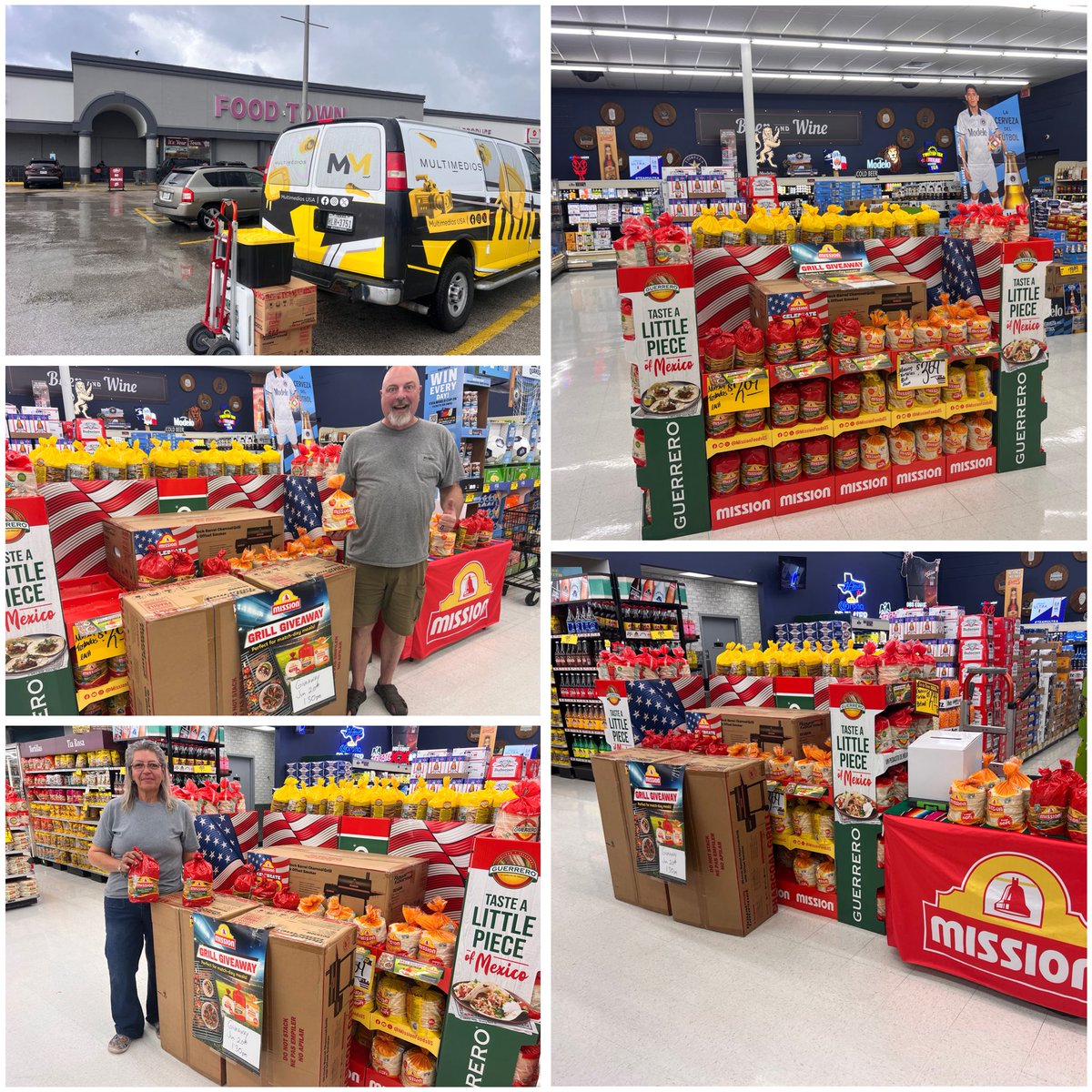 Multimediosusa's tweet photo. Sabado de ganadores con la rifa de asadores cortesía de @missionfoodsus #asadores #rifa #ganadores https://t.co/BuobMFmswf