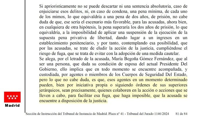 JulianMaciasT's tweet photo. El juez Peinado es el primero en la historia de la democracia que retira el pasaporte a alguien por riesgo de fuga del país con la ayuda de Fuerzas y Cuerpos de Seguridad del Estado.
Pero la cosa sigue... https://t.co/rqolCXdgDT