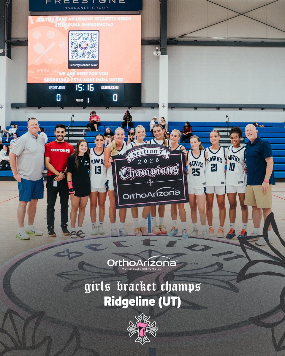 Section7Az's tweet photo. Presenting your Section 7 @OrthoArizona_ Bracket Champions. Congratulations @RidgelineHSGBB. ππ
#Section7 | #WhereTalentMeetsOpportunity https://t.co/i0gFg2HLW8