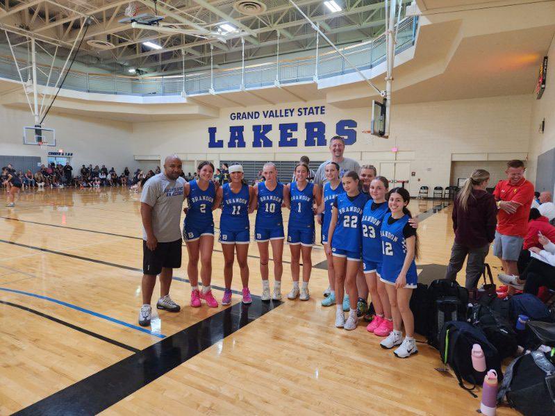 BrandonCoachRiv's tweet photo. Thank you to everyone involved for the amazing event @BCAMCoaches put together and for having us.  Our girls enjoyed playing at the reaching higher team camp. @Coachdydan @CoachJesseLee https://t.co/FMkbZ9edSh