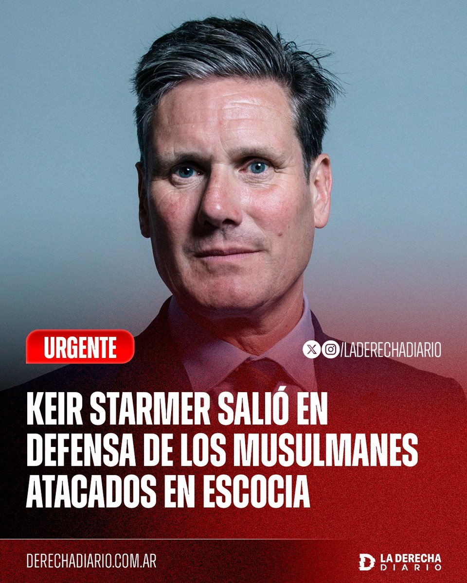 laderechadiario's tweet photo. 🚨🇬🇧🏴󠁧󠁢󠁳󠁣󠁴󠁿☪️ | MISERABLE: El primer ministro progresista de Gran Bretaña, Keir Starmer, lanzó un comunicado en repudio al ataque de un escocés contra cinco inmigrantes musulmanes a instantes de suceder el hecho, mientras ignoró deliberadamente el reporte de Rupert Lowe que reveló cómo las bandas de violadores pakistaníes victimizaron a más de 250.000 niñas blancas británicas en las últimas décadas.