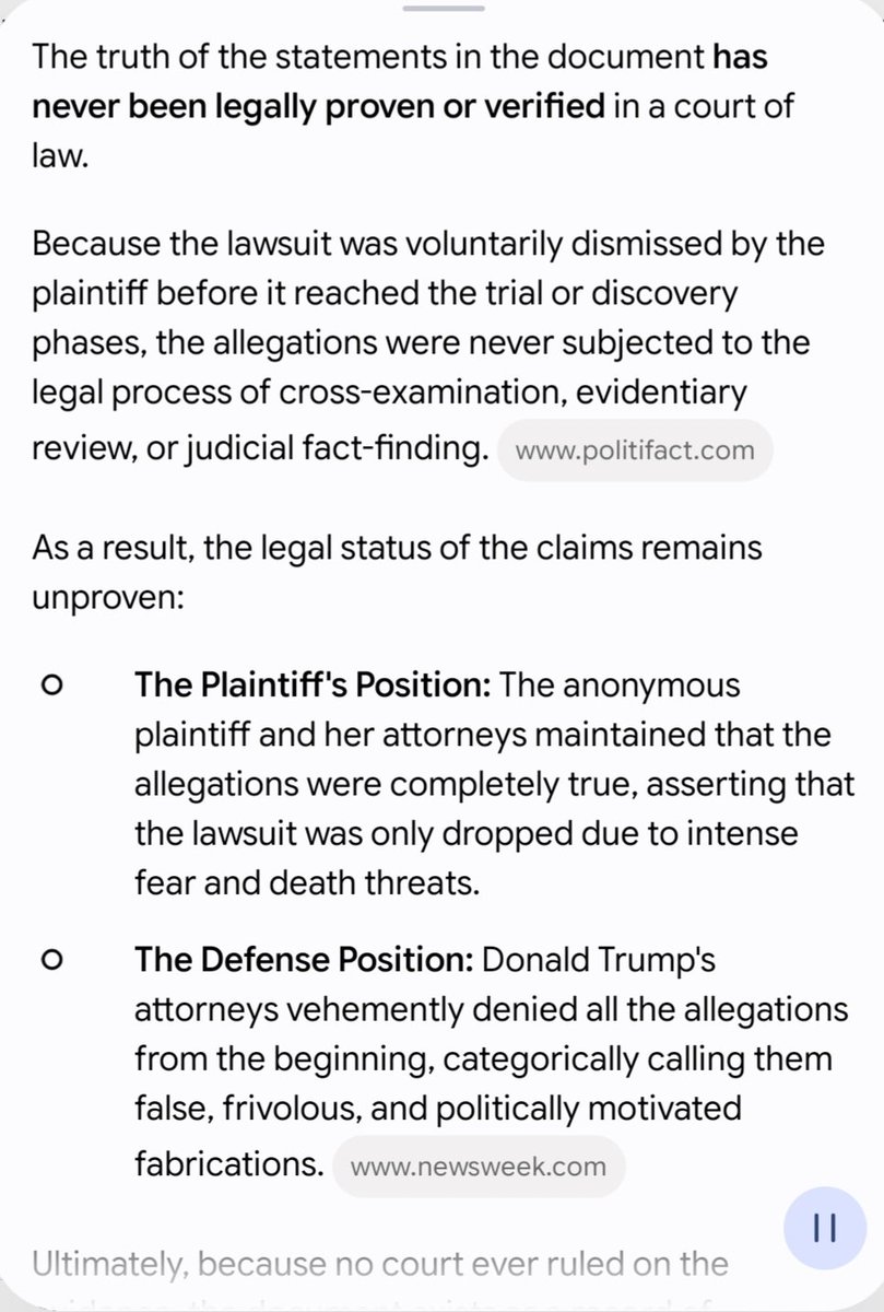 Overlord4369's tweet photo. @LeftRadica97331 I told you it was an easy Google search. I ask if the statements on your page were true and this was its answer... https://t.co/hSfPwzC6iv