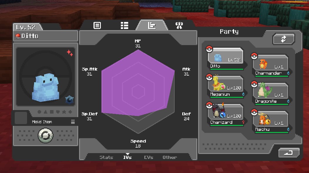 iPokeNinja's tweet photo. In my free time I decided to make a tool that lets me import and export my pokemon from main line games into Cobblemon and back lmao https://t.co/u9U0D3XFvu