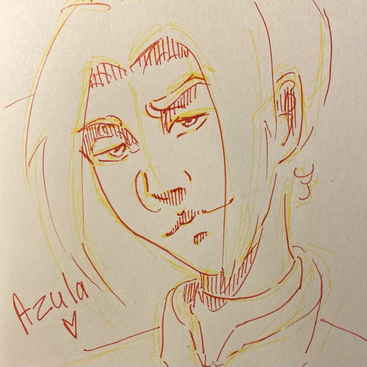 Soltyguy's tweet photo. I am not posting anything but there are few sketches of my two favourite atla girls (tbh I love them all I just haven’t drawn them yet) https://t.co/mLe7kBPSoK