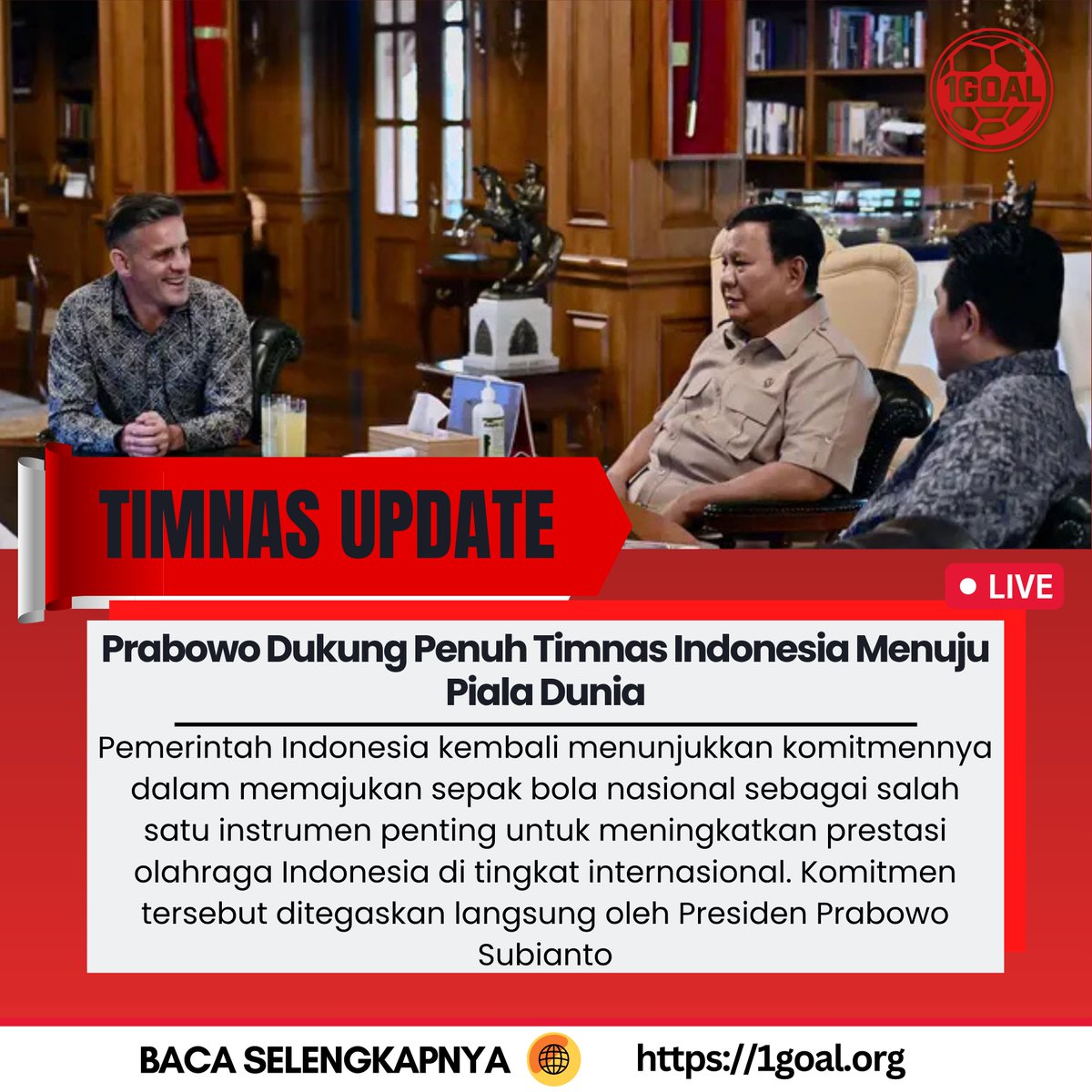 timnassidn's tweet photo. Berita Minggu - Prabowo Dukung Penuh Timnas Indonesia Menuju Piala Dunia

Ringkasan: https://t.co/mNv3ppszuB

https://t.co/9koqx4iq5K https://t.co/v15MOFiLbs