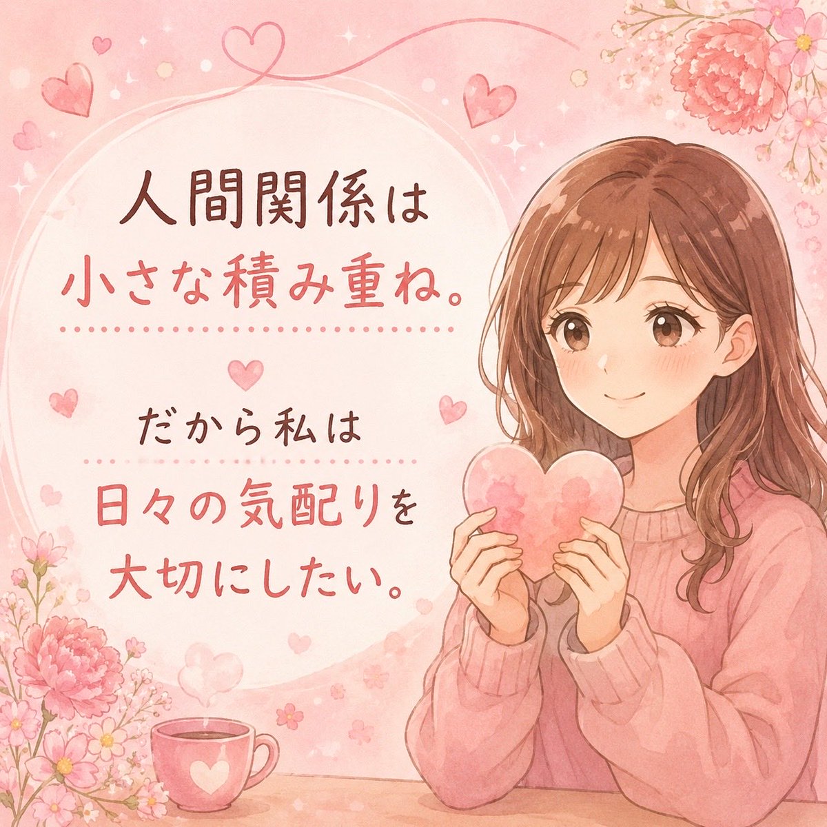 supitzkitty's tweet photo. 人間関係は
小さな積み重ね。

だから私は
日々の気配りを
大切にしたい。

今日もあなたらしく
ご機嫌な一日を
お過ごしくださいね😊💕

#wellbeing #秘書 #コーチング https://t.co/6ziPCgOI32