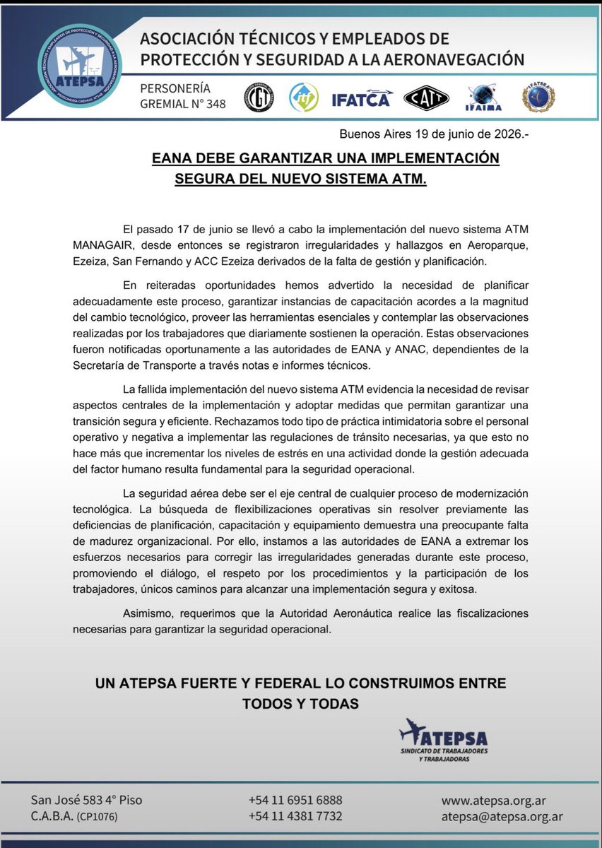 echoesss0100101's tweet photo. @JavieraMolinab @VuelaJetSMART Podrías investigar un poco tener empatía y entender la situación que está atravesando ahora aeroparque. Todo es para garantizar la seguridad en los vuelos https://t.co/02IBOWKdpk