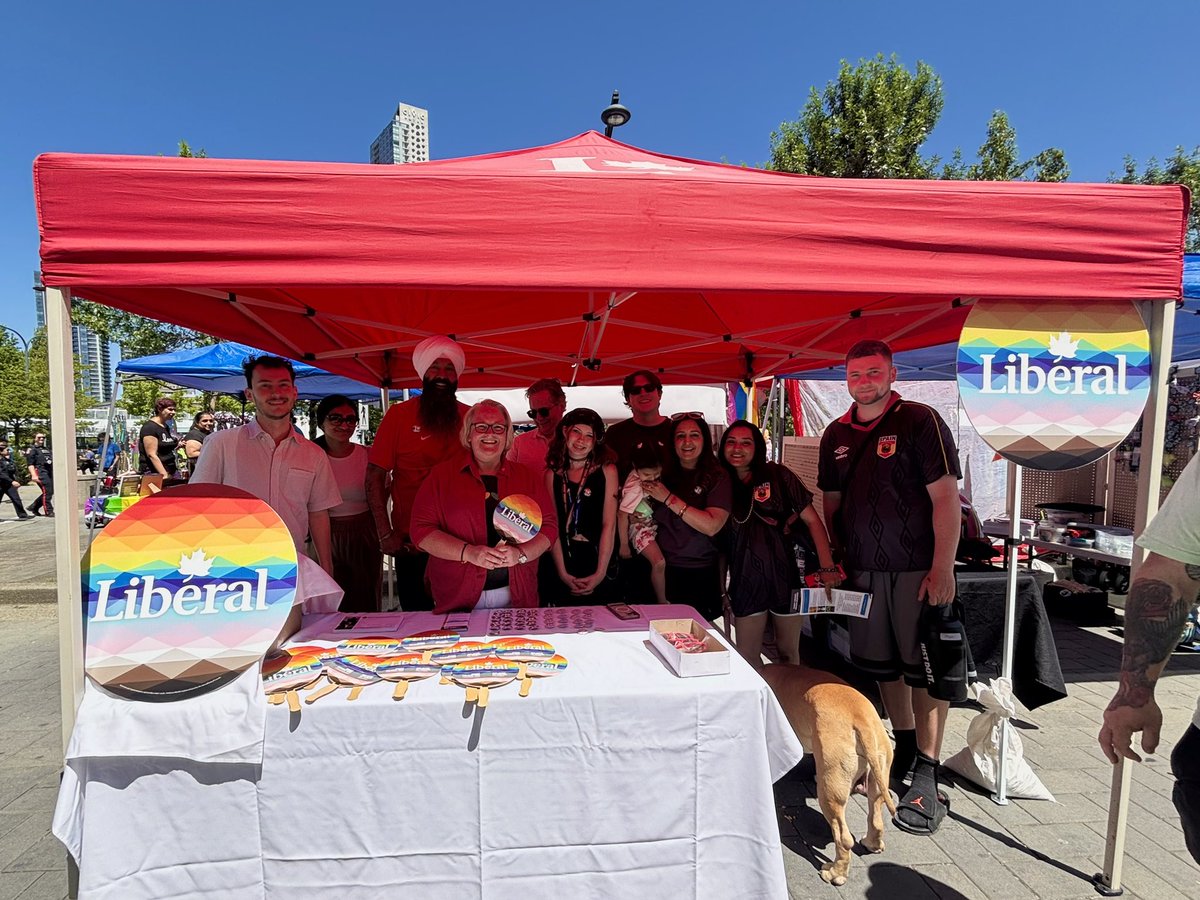 randeepssarai's tweet photo. Happy Pride #Surrey!

A great day to be out in Surrey Centre celebrating Pride season as we work to build a community—and a world—where everyone can live authentically, safely, and with dignity, free to be who they are and love who they love. Happy Pride! 🏳️‍🌈 https://t.co/wxd9RuouyT