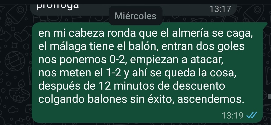 JaviArquimbau's tweet photo. LA PUTA PROFECÍA https://t.co/vBNxlXLka2