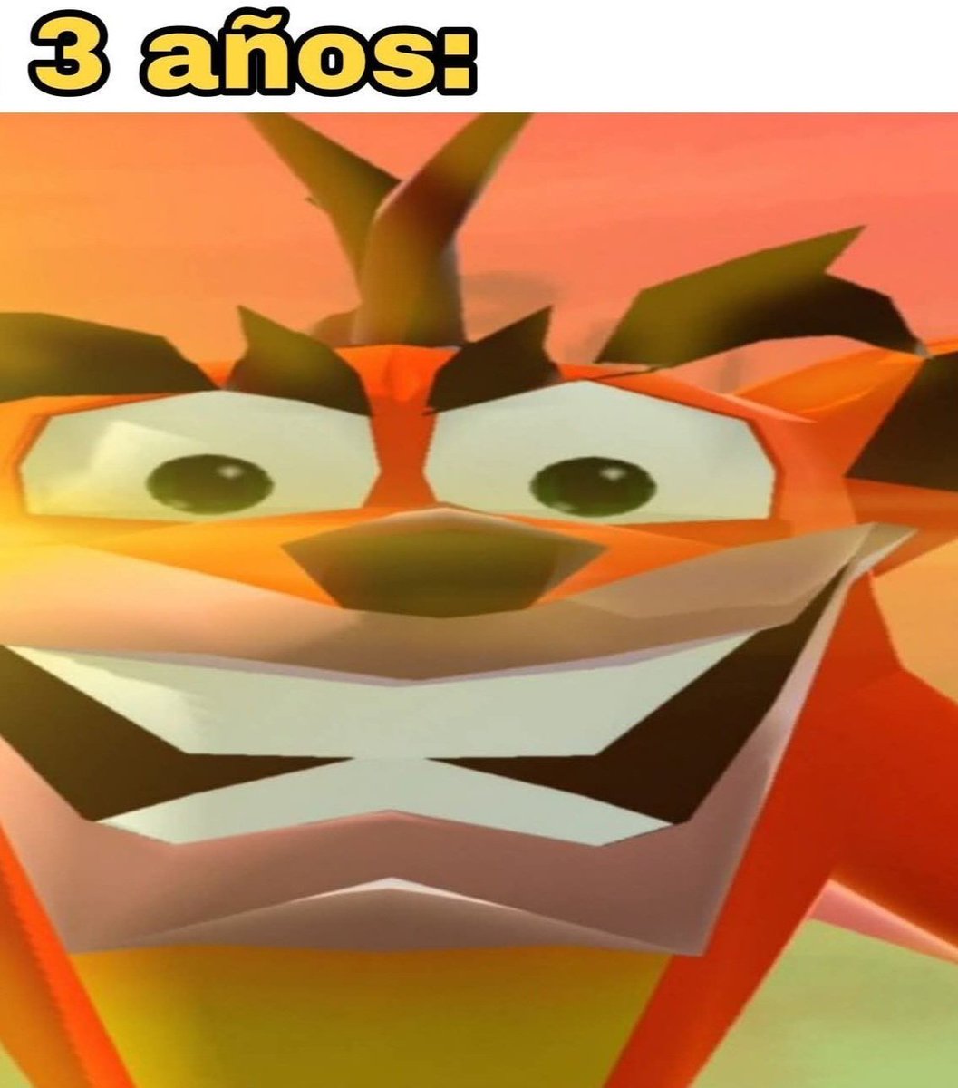 GAGS3009's tweet photo. When te preguntan cuánto tiempo ha pasado desde el último juego de Crash Bandicoot https://t.co/RCHgBYqoHx