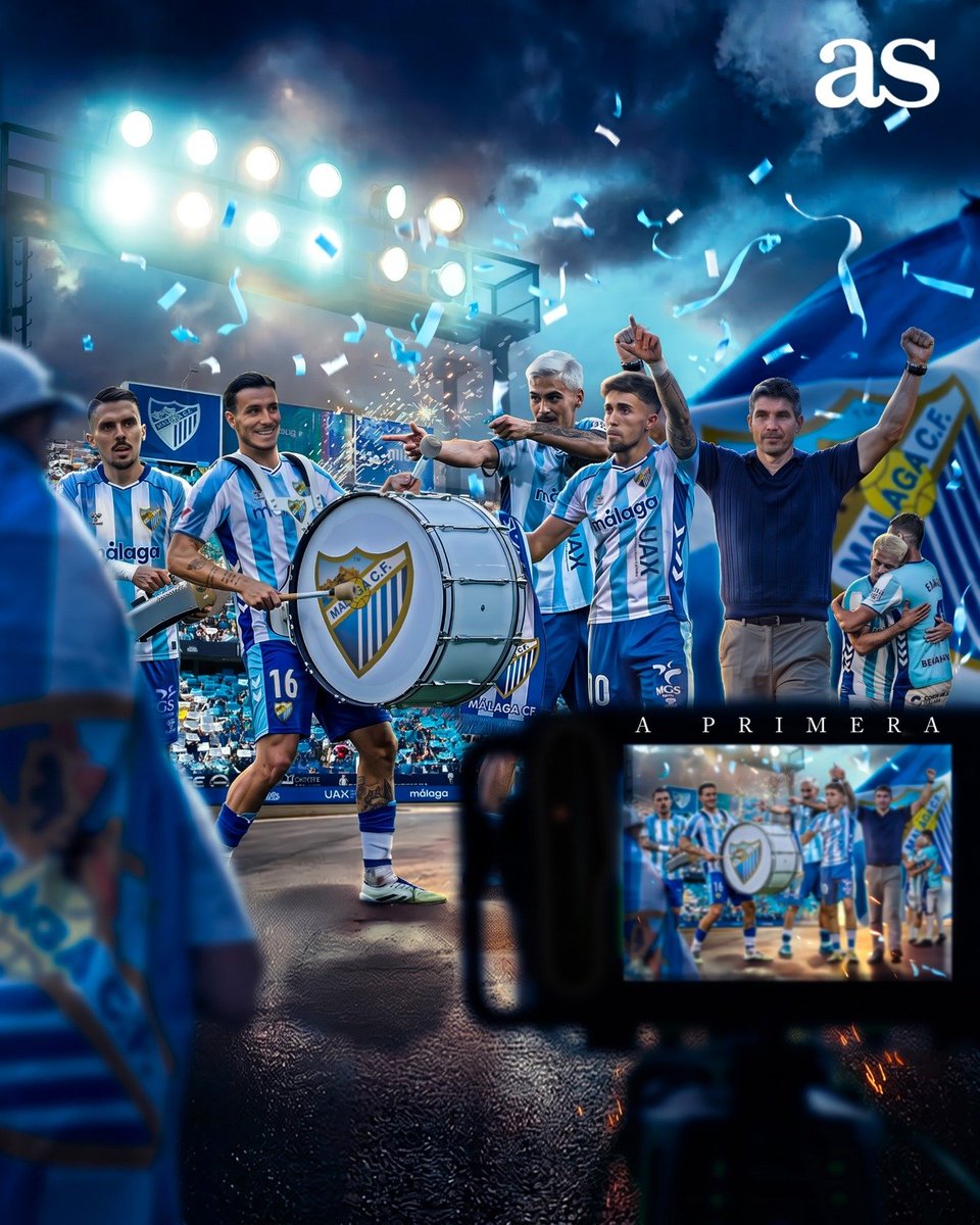 diarioas's tweet photo. ⬆️El Málaga ES DE PRIMERA!! https://t.co/6Vnjq0dIAQ