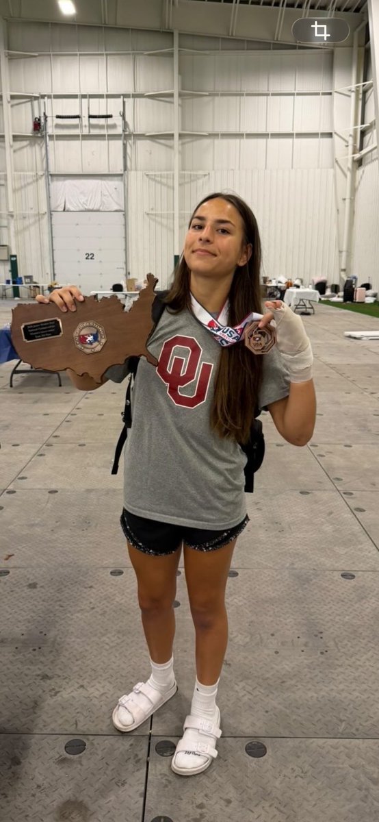 GEwrestling's tweet photo. A gritty performance from Josie Clouse and Team Kansas leads to hardware! https://t.co/Rv9vR2rNvT