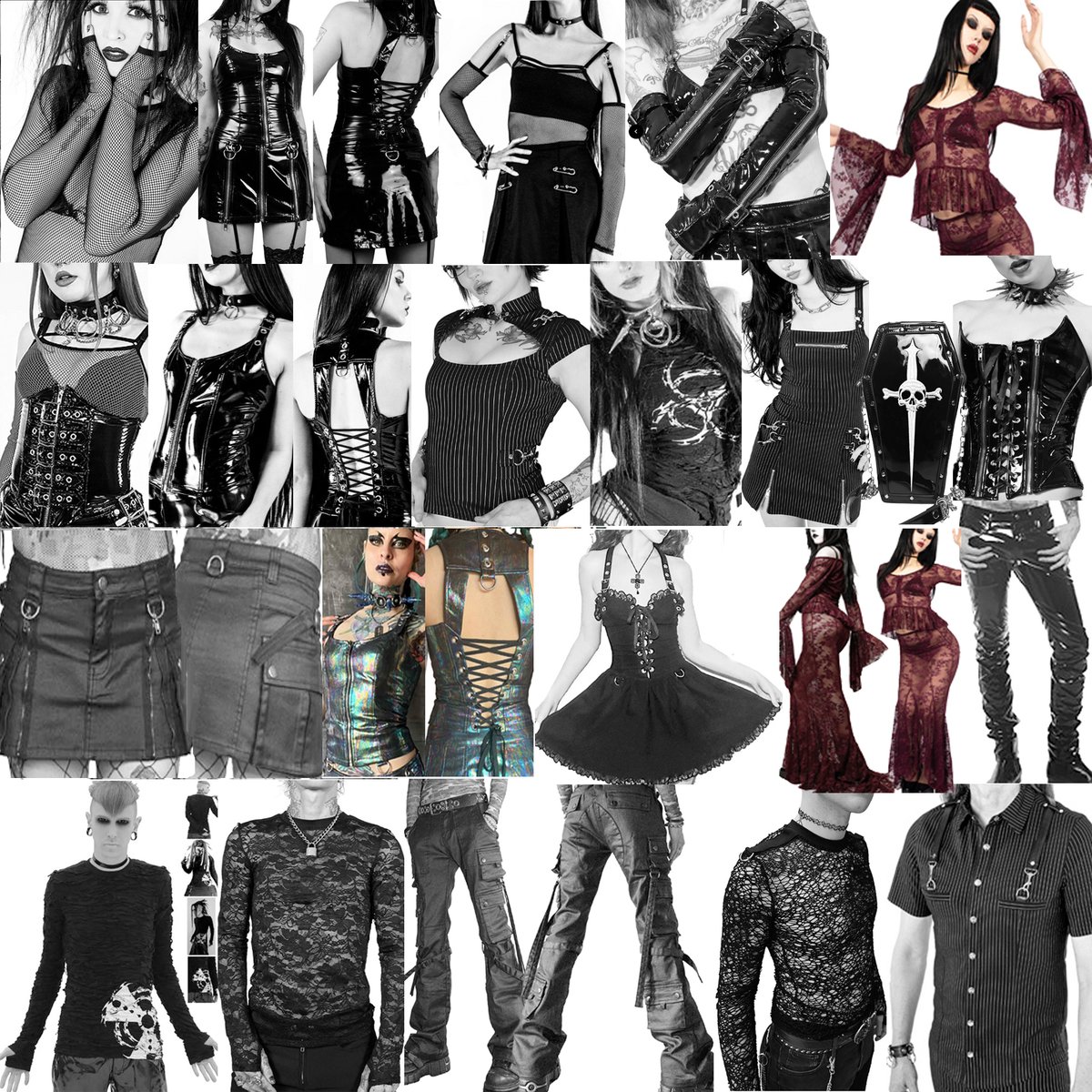 IpsoFactoStore's tweet photo. New and restocked from Lip Service at Ipso Facto.
Available at https://t.co/sPu6bVlI6o and 517 N. Harbor Bl. Fullerton, CA . Only 26 miles south of downtown L.A.
Open daily. See you soon!
#goth #gothic #ipsofactostore #altfashion #gothicaesthetic #punkstyle https://t.co/g4sCEw5N2e