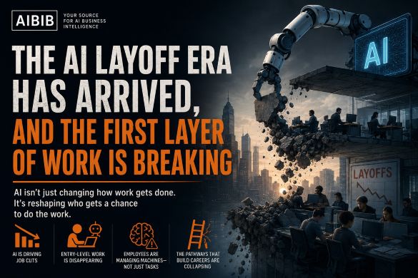 MossMJacques's tweet photo. The most dangerous AI story is not that machines are taking jobs. That story is too simple.

The more urgent question is whether AI is destroying the work that teaches people how to become employable.

#AIGovernance  #FutureOfWork  #AIBIB https://t.co/aFIqH1k8VO