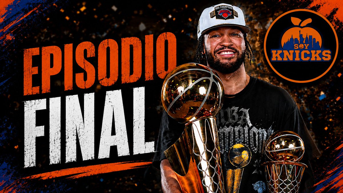 SoyKnicks's tweet photo. 🟠🔵 PODCAST | CAMPEONES DE LA NBA | Final Soy Knicks

PODCAST de los NEW YORK KNICKS en español.

Presentado por @nil3alemany con @moredaiker, @BhaDaZooBros.

🔊 IVOOX / ITUNES / SPOTIFY
📺 https://t.co/raKXTPRPRT

#Knicks #NewYorkForever #NBA https://t.co/TJE2p70ZUC