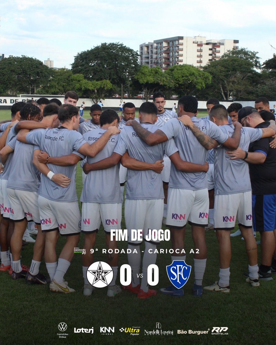 Resende_FC's tweet photo. Empate em casa!

Resende empatou com o Serrano por 0 a 0, no estádio do Trabalhador.

Com o resultado, o Gigante do Vale soma 19 pontos e ocupa a 3ª colocação na tabela de classificação. https://t.co/QEHneTVT7O