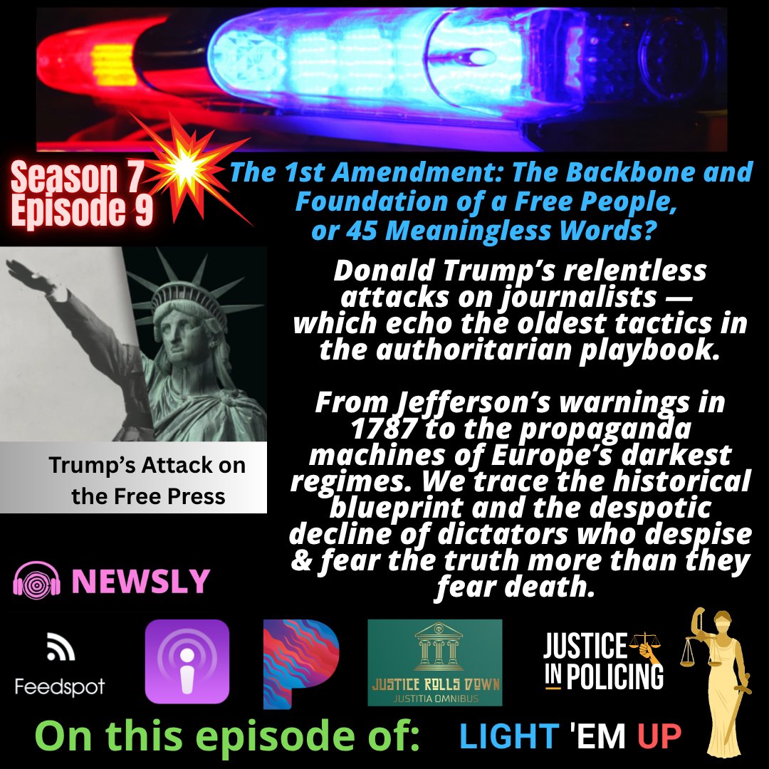 PhillipLRizzo's tweet photo. The 1st Amendment: The Backbone &amp; Foundation of a Free People or 45 meaningless words? Donald Trump’s Relentless Attacks on Journalists — Echoing the Oldest Tactics in the Authoritarian Playbook. The Despotic Decline of Dictators who Fear the Free Press.

https://t.co/6MiBFYpr3O https://t.co/eMNxZcjBw9