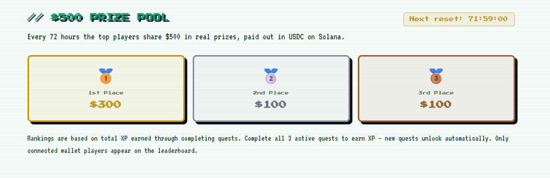 PlaySimVerse's tweet photo. Top players who daily quest, might win $500 in $SimVerse every 72h! https://t.co/pZpubdhm4Y