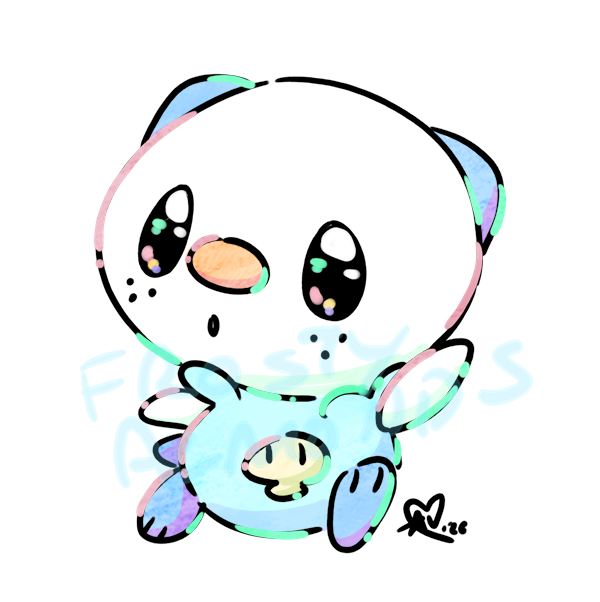 FrostyAlmonds's tweet photo. (Almost) Daily Oshawott 1254. https://t.co/lK30bkWC65