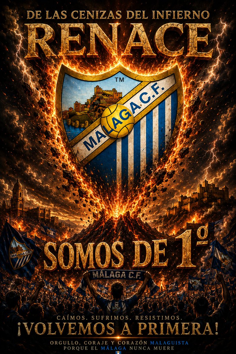 Ensambletaromlg's tweet photo. 🔵⚪️Desde el Ensamble de Metales El Taró celebramos que el Málaga vuelve al lugar que merece. Tras años de lucha, fe y pasión, la ciudad vuelve a rugir entre los grandes.⚪️🔵

@MalagaCF

¡Que suenen los metales, Málaga es de Primera! 

#MálagaCF #APrimera #Málaga https://t.co/KcMwAtZRBt