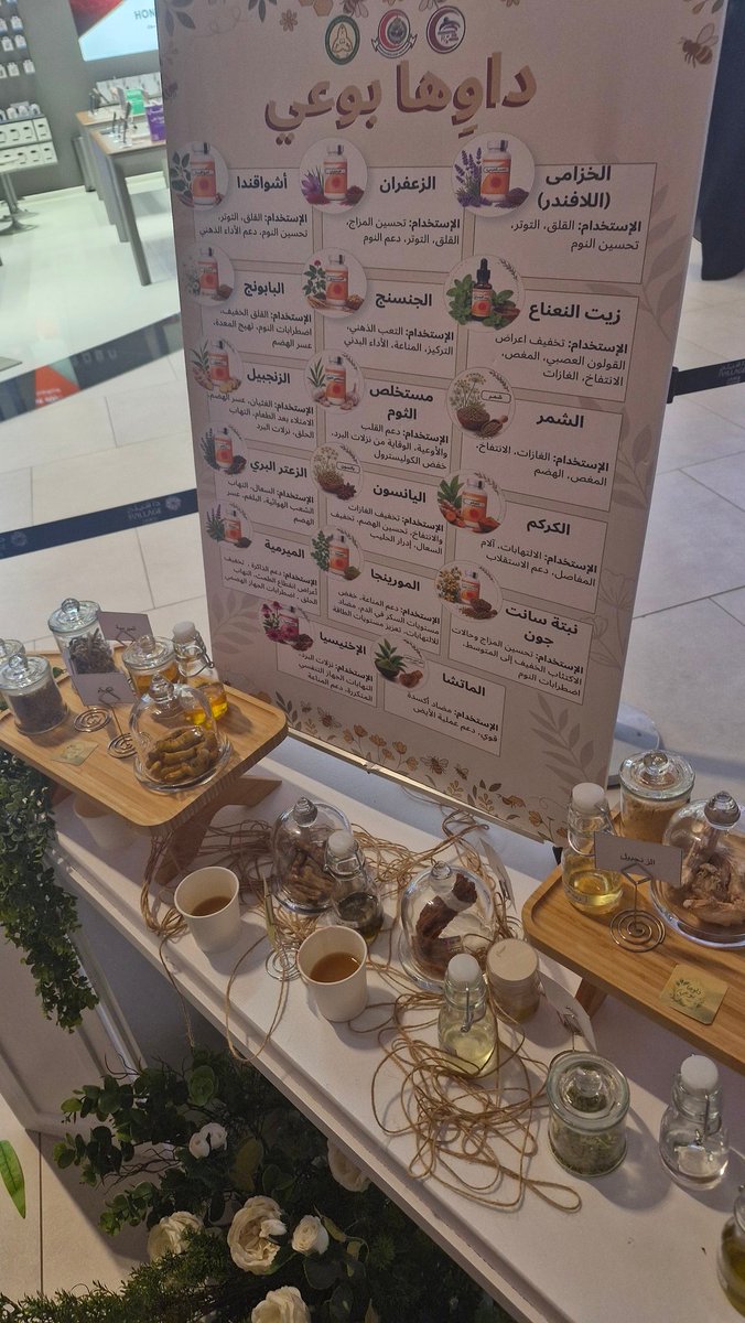 alzahrani_8w's tweet photo. جانب من حفل افتتاح الحملة الصحية التي أقامتها كلية العلوم والمهن الصحية .
 #داوها_بوعي
عن طريقة الاستعمال الآمن للأعشاب والتداوي بها وكيفية استخدامها .

شكرًا لكل من بذل جهدًا حتى تخرج الحملة بهذه الصورة البهيّة . https://t.co/cOLqHNAfqa