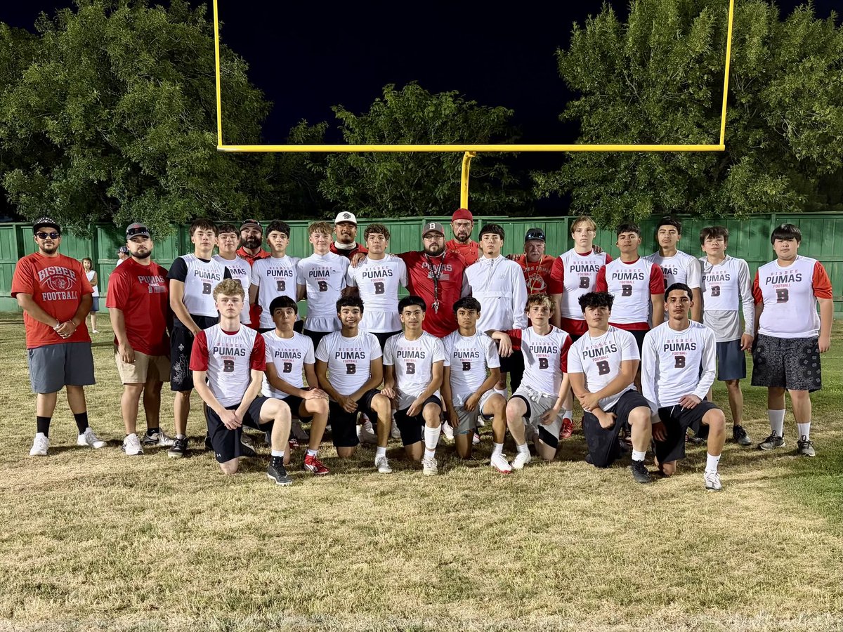 AZSPORTSNETWORK's tweet photo. 7-7: Bisbee Pumas hosted  their first 7on7 Passing  League and Big Man Competition on Thursday. Four other teams attended:  ALA Guardians, Buena Colts, Douglas Bulldogs, and Tombstone  Yellowjackets. https://t.co/DakxFxrMp0