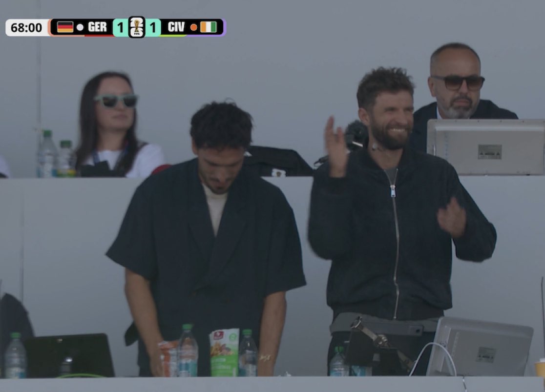 🚨 THOMAS MÜLLER IS CELEBRATING! 🇩🇪👀 The veteran thinks Germany